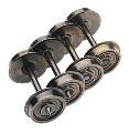 Колёсная пара 20mm AC Brawa H0 (2180)
